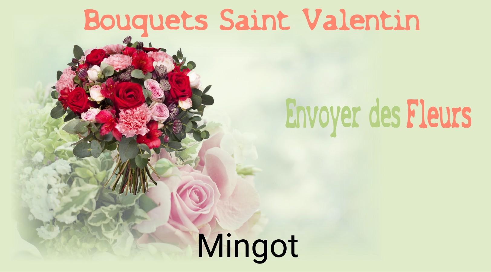 Roses de Saint-Valentin livrées à Mingot